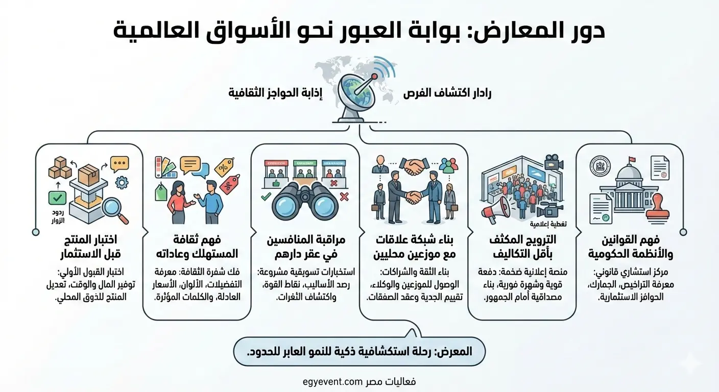 The Role of Exhibitions in Exploring New Markets