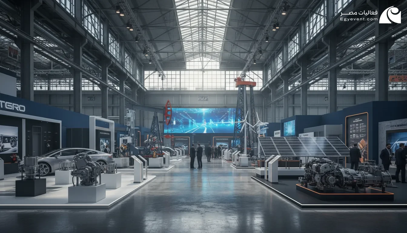 أهم المعارض الصناعية في مصر فبراير ومارس 2026