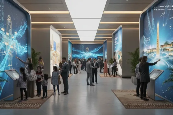 استخدام الشاشات الرقمية في المعارض