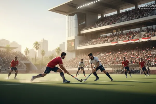 فعالية بطولة كأس العالم للهوكي للرجال مصر 2026